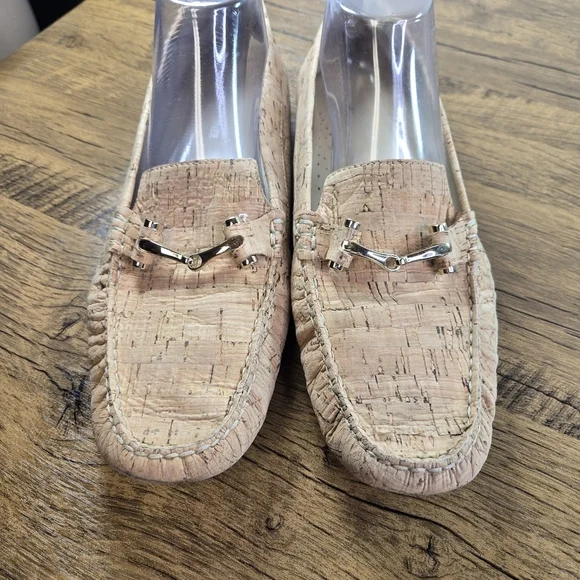 Donald J. Pliner Loren Cork Driving Mocs Loafers Horsr Bit - Picture 7 of 11